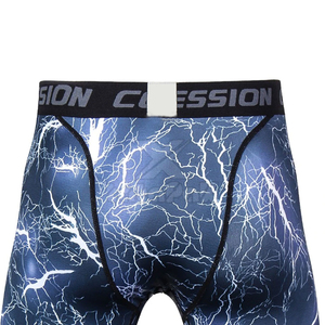High Quality OEM ODM Service Latest Design Men <b>Compression</b> <b>Shorts</b> athletic performance men <b>compression</b> athletic wear fitness - Product Image 5
