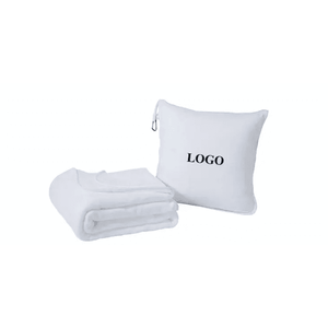 Couverture pliable personnalisée, couverture-coussin brodée avec logo pour cadeau d'entreprise, événementiel, jouet promotionnel pour enfants, faible MOQ - Product Image 6
