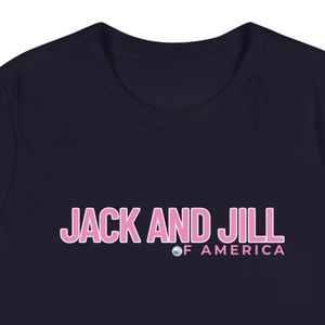 T-shirt décontracté pour femme Jack and Jill Stacked, en coton doux, à manches courtes et col rond, confortable, vêtements personnalisés en gros - Product Image 3