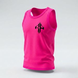 Débardeur pour homme, style décontracté, qualité supérieure, design personnalisé, technique d'impression, matière 100% coton par RIVIAN ATLANTIC - Product Image 4