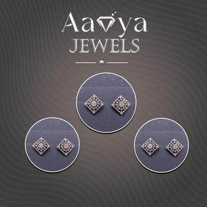Pendientes de Lujo de Alta Joyería para Mujer, Oro Sólido de 14K, Certificado HRD, Diamantes Completos, para Compromiso - Product Image 3