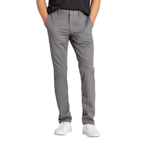 กางเกงชิโน่ลำลองผู้ชาย BD Factory Stock คุณภาพสูง ผ้าฝ้ายผสมสแปนเด็กซ์ ทรงตรง ลายเรียบ ผ้าแคนวาสยืดหยุ่น ระบายอากาศได้ดี มีซิป - Product Image 6