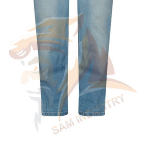 กางเกงยีนส์แฟชั่นคุณภาพสูงสำหรับผู้ชายไซส์ใหญ่ รับผลิตตามแบบ พร้อมบริการติดโลโก้ OEM ODM - Product Image 5