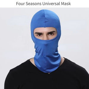 Masque Balaclava – Capuche respirante pour sports de plein air |   Protection solaire UV pour le cyclisme et la moto, couvre-visage, écharpe pour le cou - Product Image 4
