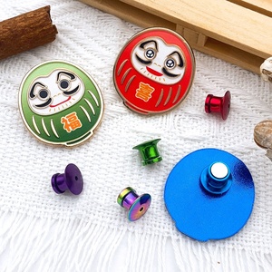 Insignia de metal personalizada de alta calidad hecha a medida de metal esmalte duro impresión UV Pin insignia, Marktex - Product Image 3