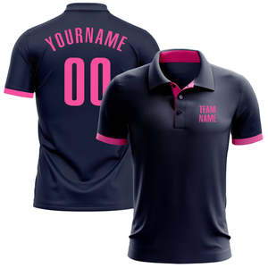 Polo de golf personnalisé par sublimation 100 % polyester, maillot d'équipe sportive, uniforme de club sur mesure, vente en gros OEM, vêtements de sport avec logo imprimé - Product Image 1