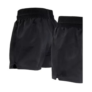 Pantalones Cortos de Gimnasio MMA para Hombre con Logotipo Frontal Totalmente Personalizado, Ligeros, Elásticos en Dos Direcciones, Panel en el Entrepierna, Cintura Alta, Transpirables, Venta al por Mayor OEM - Product Image 4