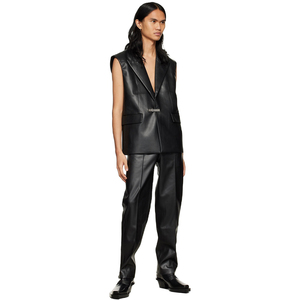 Pantalon en cuir pour homme, qualité supérieure, prix abordable, imperméable, respirant, léger, coupe droite, décontracté, vente en gros - Product Image 5