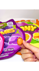 Fabricante de Dulces de Goma con Sabor a Uva, Halal, Multicapa, Suaves y Masticables, Marca Privada OEM ODM - Product Image 4