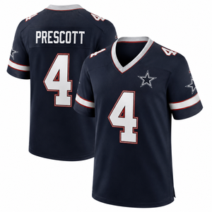 Camiseta de Fútbol Americano Personalizada para Jugadores Juveniles, Colores del Roster, Impresión Flexible, Cuello en V, Manga Larga, Ropa de Campeonato, Proveedor Mayorista - Product Image 3