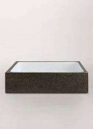 Robinet de lavabo en pierre de lave émaillée moderne de première qualité pour salle de bain et jardin - Product Image 2