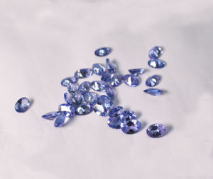 Tanzanita Natural de Corte Ovalado de 6x4 mm, Gema Semipreciosa Suelta Calibrada para Joyería - Product Image 6