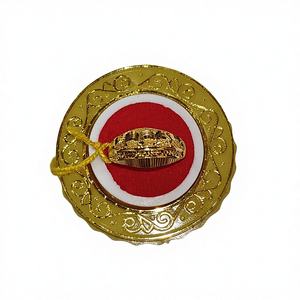 22k Solid Gold <b>Ring</b> For Women Authentic Handcrafted Ethnic Indian Jewelry Genuine Fancy Party Bridal Wear <b>Statement</b> Piece - Product Image 1