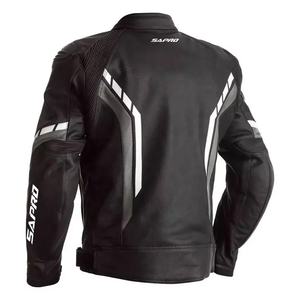 Veste de moto d'hiver pour homme Manteau coupe-vent en cuir de motocross et de course de moto Vêtements de moto en cuir de grande taille avec quantité minimale de commande bas - Product Image 2