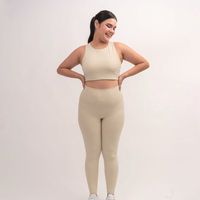 Nouvel ensemble de yoga professionnel pour femmes - 2 pièces, short en dentelle avec logo frontal, séchage rapide, couleurs et tailles personnalisées, prix de gros