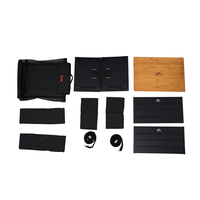 Wild Land Faltbare Aluminium-Aufbewahrungsbox mit Hängeregal - Tragbar und Langlebig für Outdoor-Camping, Reisen & Küchengebrauch