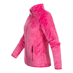 Chaquetas de Forro Polar Rosa Personalizadas para Mujer, Tienda en Línea, OEM ODM, Chaquetas de Forro Polar para Mujer - Product Image 2