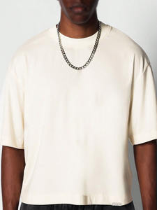 Camisetas de Algodón para Hombre al por Mayor, Camisetas de Gimnasio de Alta Calidad, Moda de 230g, Tallas Grandes, Lujo para Hombre y Mujer, Venta al por Mayor B2B - Product Image 3