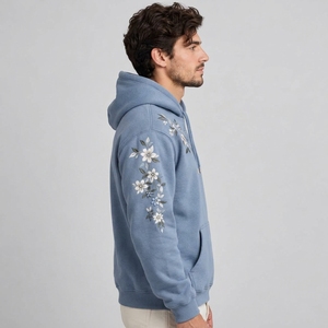 Sudaderas con capucha para hombre, elegantes, diseñadas con bordados intrincados, tela transpirable y construcción duradera para un estilo moderno. - Product Image 4