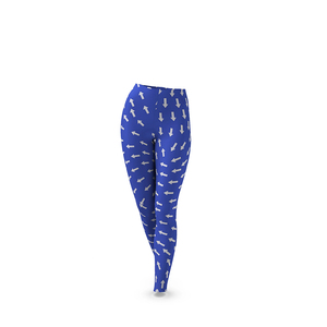Leggings longs taille haute en tissu extensible haute performance pour la gym, la course et le yoga - Product Image 2