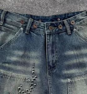 Men's Vintage Style 100% Cotton Mid Waist Button Fly Breathable Bermuda Shorts Summer <b>Clothing</b> OEM Service - Product Image 4