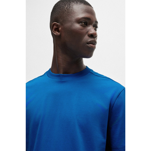 Vente chaude en gros t-shirt personnalisé hommes 100% coton qualité de luxe col rond blanc goutte épaule Streetwear T-shirt surdimensionné - Product Image 6