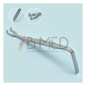 Retractor Nasal Walter Aufricht Grado OR 2026, Punta Ciega 42 x 7mm, Instrumento Quirúrgico ORL para Rinoplastia - Product Image 5