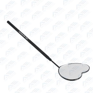 Miroir avec instruments de beauté pour l'auto-soin - Vente en gros de miroirs de poche éclairés en acier inoxydable pour le maquillage des cils - Product Image 3