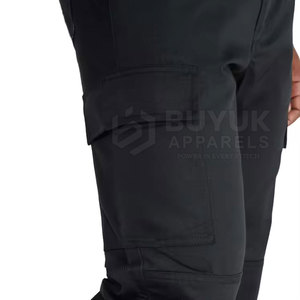 Pantalones de Trabajo Industriales para Mecánicos, Trabajadores y Técnicos, Resistentes, Reforzados, para Exteriores, con Diseño Funcional de Múltiples Bolsillos y Secado Rápido - Product Image 4