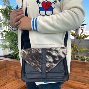 กระเป๋าสะพายพาดลำตัวหนังวัวอเนกประสงค์สำหรับผู้หญิงกระเป๋าสะพายหนังแท้กระเป๋าถือแฟชั่น - Product Image 2