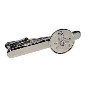 Pince à cravate maçonnique avec équerre et compas, accessoire de la Fraternité des Francs-Maçons, design élégant pour homme, idée cadeau pour membre de la loge - Product Image 2