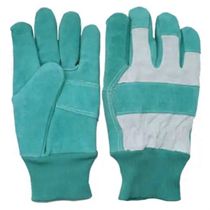Gants de conduite d'hiver haute visibilité en cuir, certifiés CE, en cuir de vachette pleine fleur renforcé, protection industrielle des mains - Product Image 5