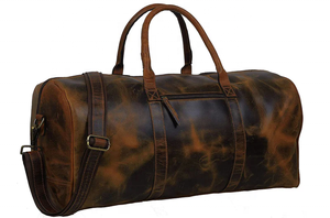 Sac de voyage week-end, sac de sport, sac de gym, sac en cuir, sac de sport personnalisé en cuir véritable - Product Image 3
