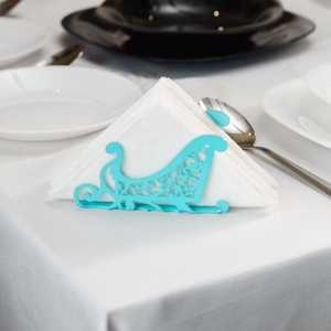 Decorative Napkin Holders in <b>Rustic</b> Style, Beautiful Letter Holder for <b>Desk</b>, Metal Napkin Stand Set, Kitchen Table Decor, - Product Image 4