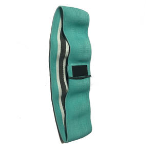 Cinturón de Resistencia para Ejercicios de Cadera, Profesional, de Tela de Poliéster Delgada, Antideslizante, de Alta Elasticidad, con Logotipo Personalizado al por Mayor - Product Image 5