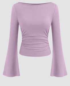 Ropa al por mayor para uso diario, esencial para adolescentes, estilo veraniego, corte ajustado, se adapta al cuerpo, perfecto para ocasiones informales, básico pero de alta calidad. - Product Image 2