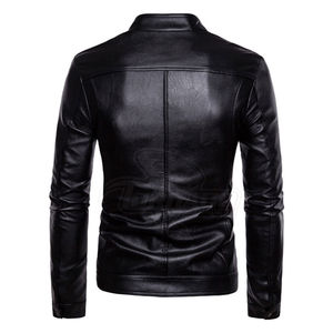 <b>Top</b> Selling Men Winter Sheep <b>Leather</b> Jacket Pakistan <b>High</b> Quality Durable Warm <b>Leather</b> Jacket Perfect For Cold Weather Men - Product Image 3