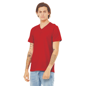 เสื้อยืดแฟชั่นฤดูร้อนใหม่ คอวี ทรงเข้ารูป สีพื้น สำหรับผู้ชาย ไซส์ใหญ่ ระบายอากาศได้ดี ผ้าฝ้ายใยไผ่ สวมใส่สบาย สามารถปรับแต่งได้ - Product Image 3