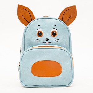 Cartoon Kindergarten Children’s Backpack <b>Cute</b> Animal Design Leather Gray <b>Bear</b> Bag - Product Image 1