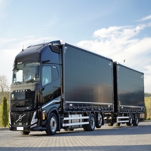 Prêt à être expédié : Ensemble tandem VOLVO FH 500 2025 - 120 m³ - Transport - Économie - Climatisation de stationnement - Titre propre - Garantie 3 ans - Product Image 1
