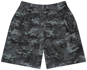 Mid Waist Gym Workout Casual Lightweight <b>Quick</b> <b>Dry</b> Breathable Men's 100% Polyester Mesh <b>Shorts</b> Camouflage Outdoor Sports <b>Shorts</b> - Product Image 1
