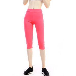 Leggings Capri Transpirables de Alta Calidad para Mujer, para Gimnasio, Yoga, Fitness, Servicio OEM, Leggings Personalizados para Mujer - Product Image 4