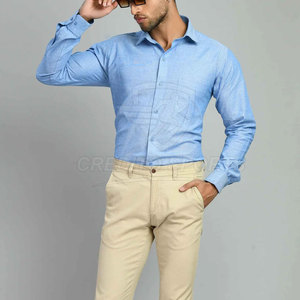 Camisa de algodón clásica para hombre, ligera, cómoda, para uso diario, de alta calidad, en oferta online. - Product Image 5