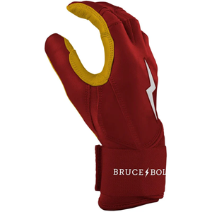 Gants de frappe de baseball en cuir Cabretta personnalisés avec support de poignet à manchette longue pour jeunes et adultes - Product Image 3