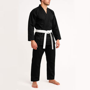 Uniforme de Karate Personalizado, Conjunto de Kimono Ligero de Jiu Jitsu, Traje de Entrenamiento de Algodón con Cinturón |   Todos los colores disponibles - Product Image 6