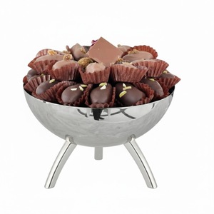 Cuenco decorativo para dulces, hecho a mano, de cobre martillado, para servir chocolate, ideal para bodas y eventos. - Product Image 5