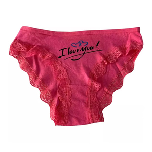 Ensemble de lingerie sexy en dentelle florale pour femmes, grande taille, soutien-gorge confortable + culotte taille haute en coton, prix bas, vente en gros - Product Image 1