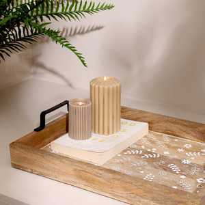 Flatware Rectangle Acacia Wood Serving Tray Wooden Kitchen Accessories Food Decorative Tray Natural Wooden Serving Trays - Product Image 4