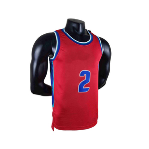 Maillot d'entraînement de basketball personnalisé avec logo, impression par sublimation, respirant, grande taille, unisexe adulte, 100% polyester - Product Image 4