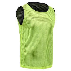Custom made USA Reversible Sports <b>Bibs</b> Lightweight Breathable Mesh <b>Training</b> Vest Double Sided Pinnies for Team Practice - Product Image 2
